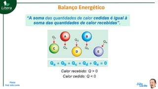 Física
Prof. Júlio Lociks
Balanço Energético
 