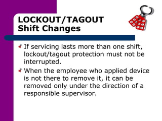 Lock Out Tag Out | PPT