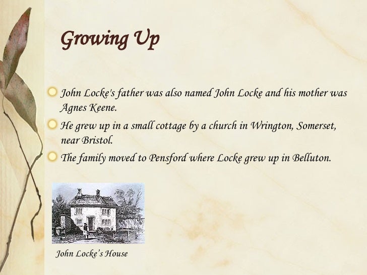 John locke research paper