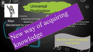 Locke’s theory of knowledge | PPTX