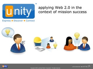 applying Web 2.0 in the context of mission success TM 