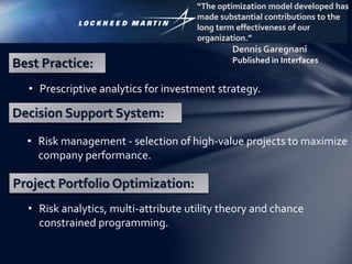 Lockheed Martin Risk Graphic LockheedMartinPaperwithCoverSlide_InterfacesPublication.pdf