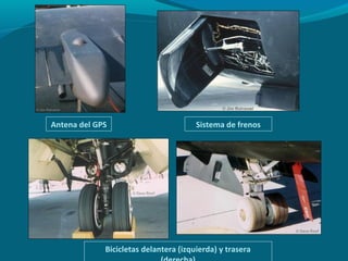 Antena del GPS                         Sistema de frenos




             Bicicletas delantera (izquierda) y trasera
 