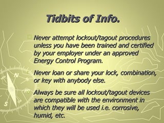 Lockout Tag Out | PPT