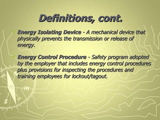 Lockout Tag Out | PPT