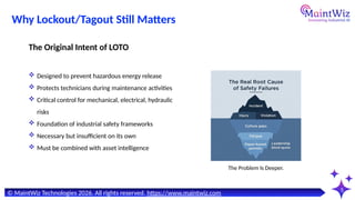 Lockout Tagout Is Not the Problem: How AI-Powered CMMS Eliminates Blind ...