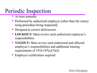 lockout-tagout-presentation for workplace | PPT