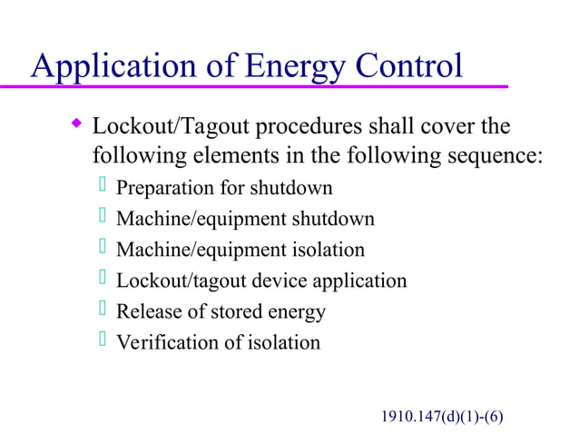 lockout-tagout-presentation for workplace | PPT