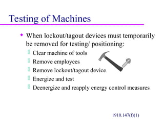 lockout-tagout-presentation for workplace | PPT