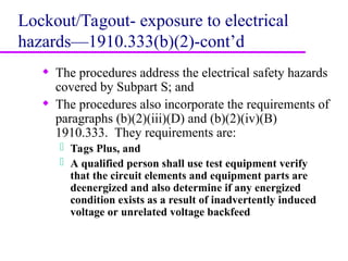 lockout-tagout-presentation for workplace | PPT