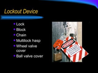 Lockout Tagout | PPS