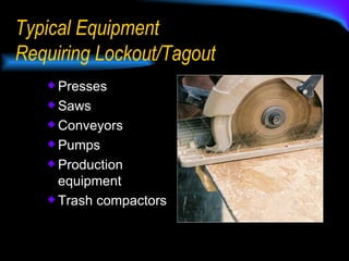 Lockout Tagout | PPS
