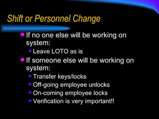 Lockout Tagout | PPT