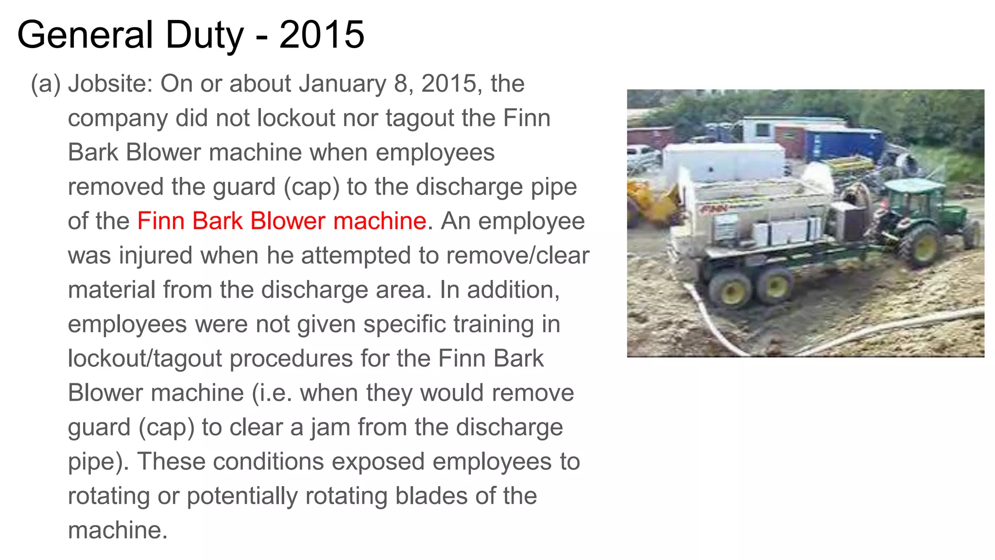 Lockout fatalities construction | PPTX