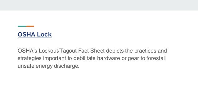 Lockout Kit and Loto Kit | PPTX