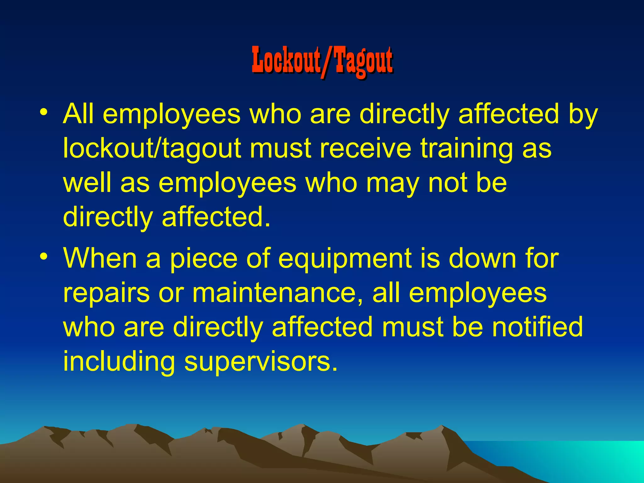 Lockout tagout | PPT