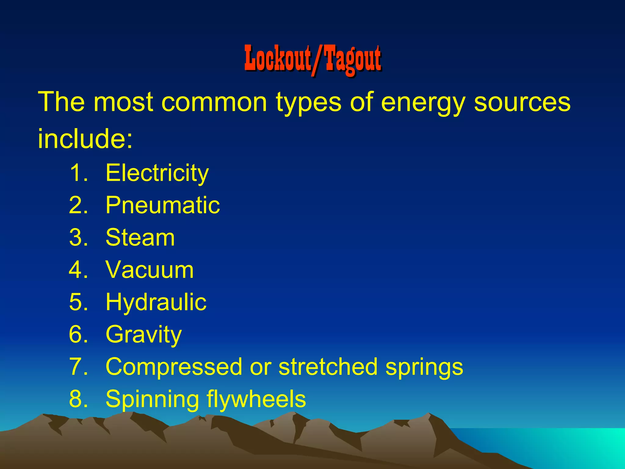 Lockout tagout | PPT