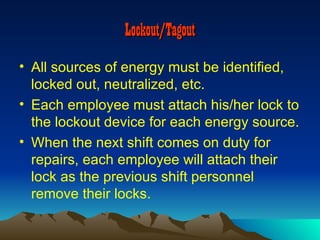 Lockout tagout | PPT