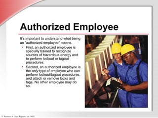 Lockout/Tagout | PPT