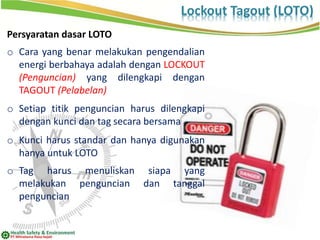 Lockout Tagout | PPTX
