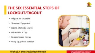 Lockout Tagout - Protecting Lives and Machinery. | PPT