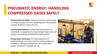 Lockout Tagout - Protecting Lives and Machinery. | PPTX