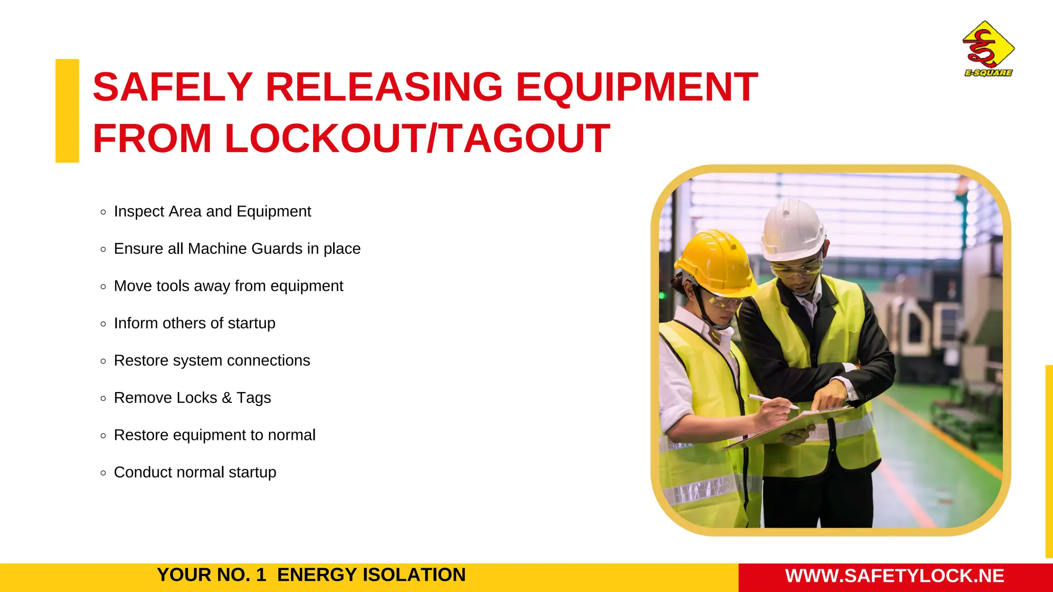Lockout Tagout - Protecting Lives and Machinery. | PDF