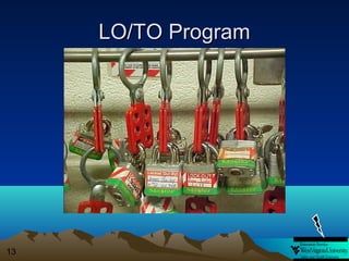 LO/TO Program
Authorized

13

 