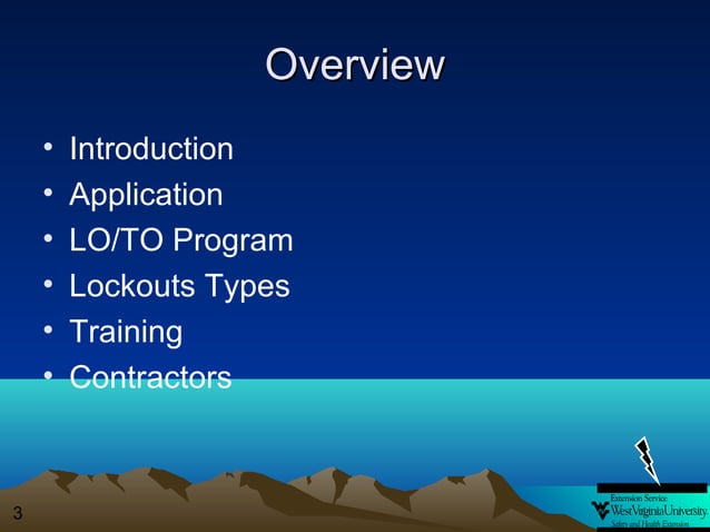 Lockout tagout2 | PPT