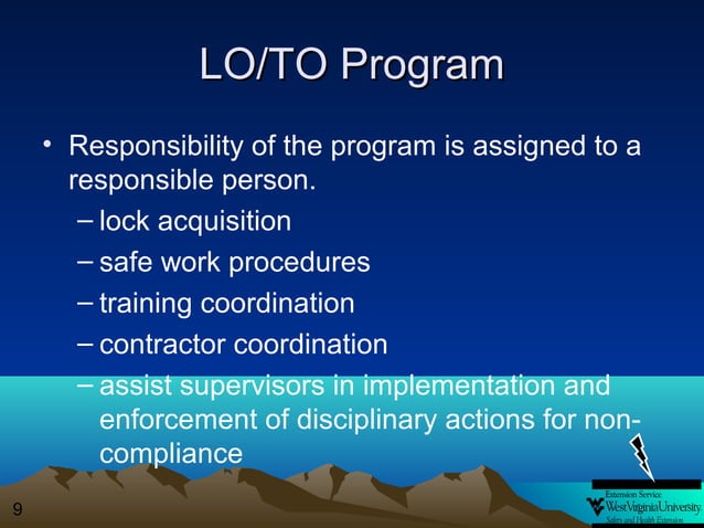 Lockout tagout2 | PPT