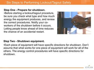 Lockout _ Tagout Electrical Safety.pdf lotos systems | PDF | Home ...