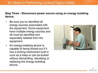 Lockout _ Tagout Electrical Safety.pdf lotos systems | PDF | Home ...
