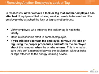 Lockout _ Tagout Electrical Safety.pdf lotos systems | PDF