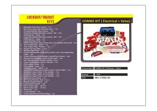 Lockout Tagout Kits - Indian - Project Sales Corp | PPT