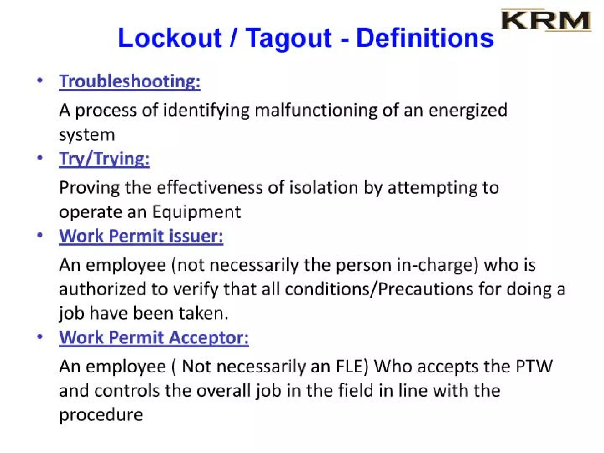 Lockout tagout ppt | PDF