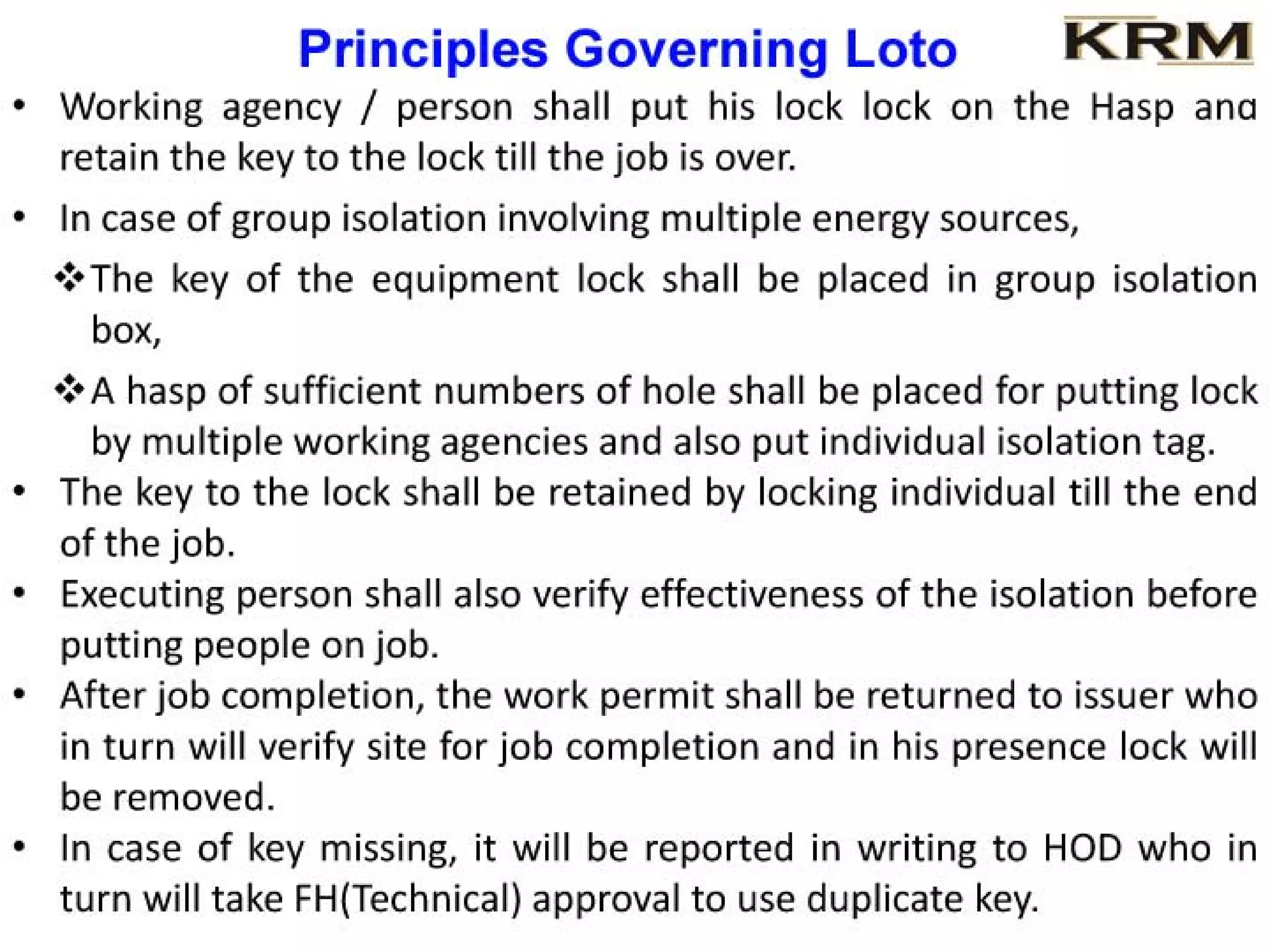 Lockout tagout ppt | PDF