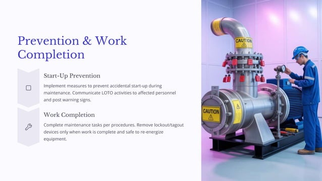 Lockout Tagout Procedure Checklist with eAuditor Audits & Inspections | PDF