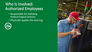 Lockout Tagout Training presentation - all you need to know | PPTX
