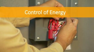 Lockout Tagout Training presentation - all you need to know | PPTX