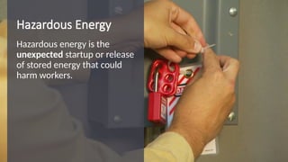 Lockout Tagout Training presentation - all you need to know | PPTX