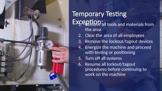 Lockout Tagout Training presentation - all you need to know | PPTX