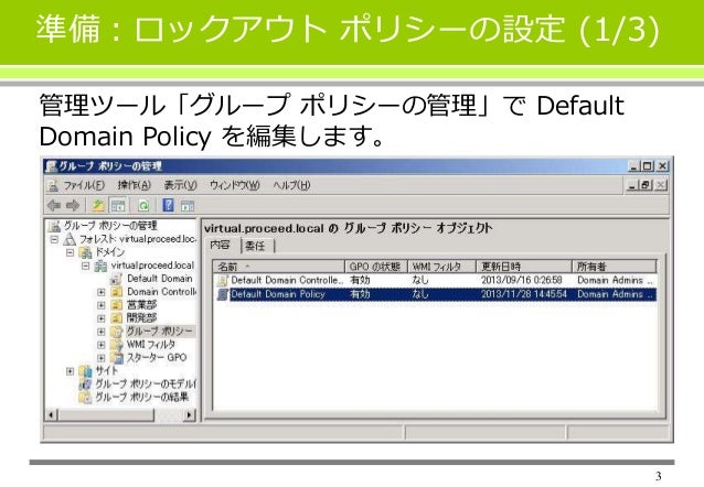 ユーザの Lockouttime 属性の値の確認
