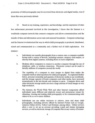 Lockport child porn search warrant | PDF