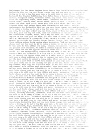 Locksmith Los Angeles CA (310) 982-2988