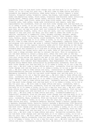 Locksmith Los Angeles CA (310) 982-2988