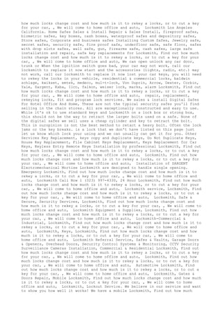 Locksmith Los Angeles CA (310) 982-2988