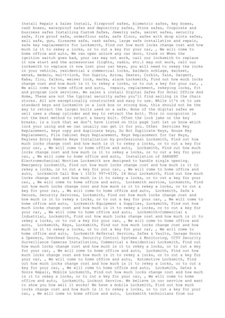 Locksmith Los Angeles CA (310) 982-2988