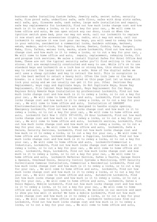 Locksmith Los Angeles CA (310) 982-2988