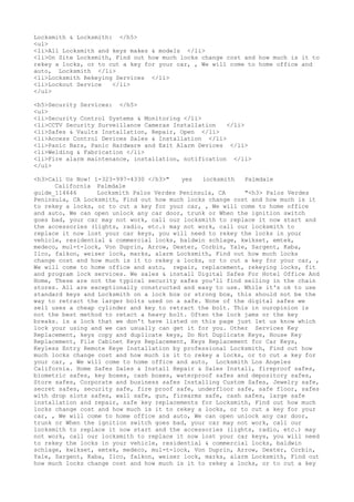 Locksmith Los Angeles CA (310) 982-2988