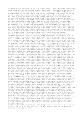 Locksmith Los Angeles CA (310) 982-2988